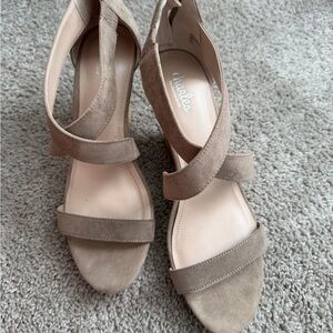 Chantelle Beige Strappy Sandals